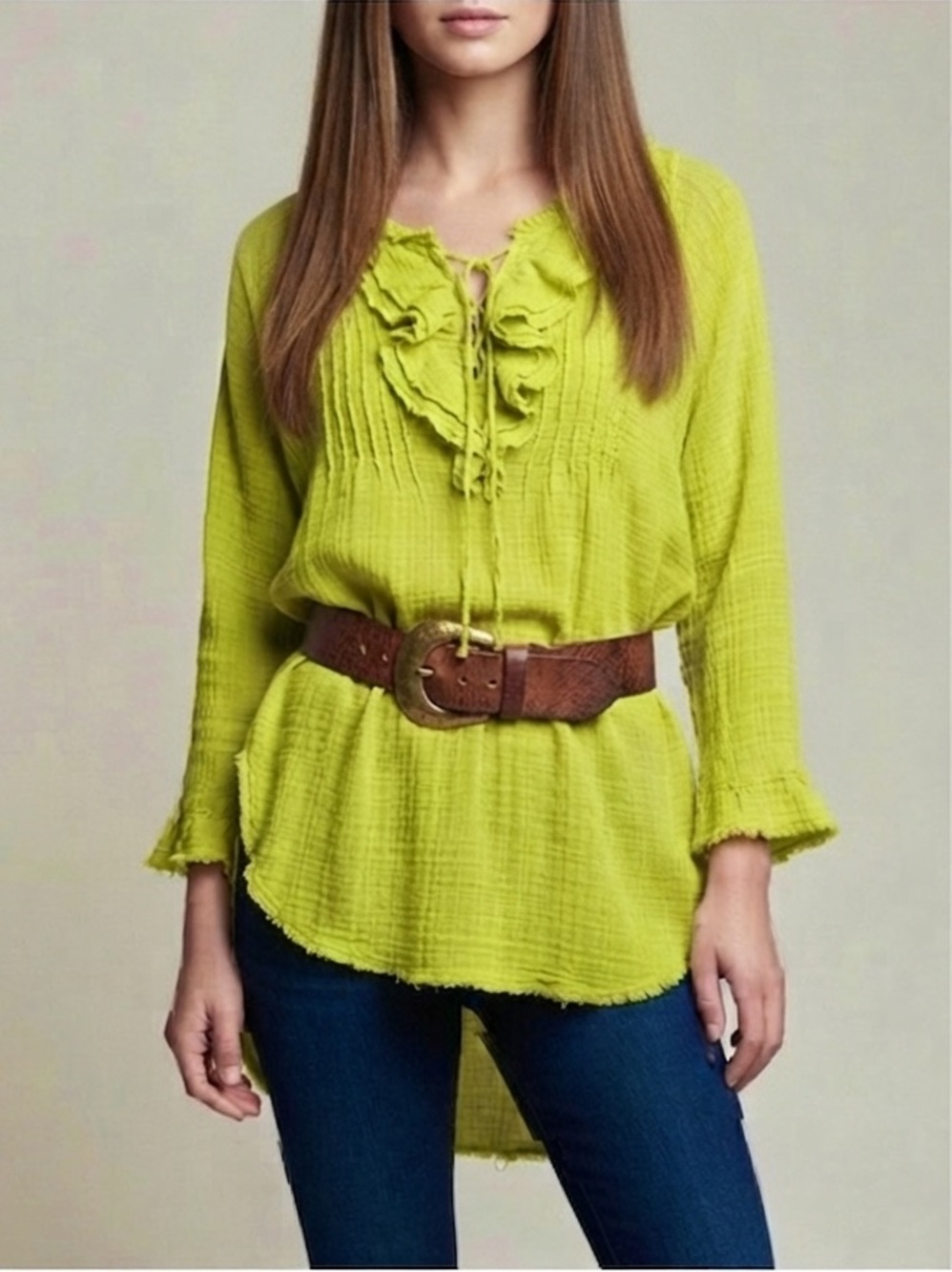 FP One Ruffle Tunic Size L